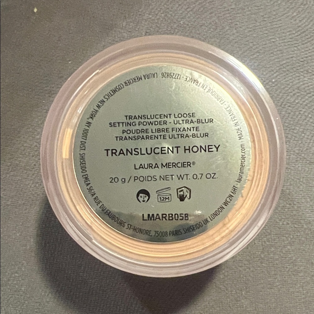 Laura Mercier Translucent Loose Setting Powder - Translucent Honey NEW & SEALED